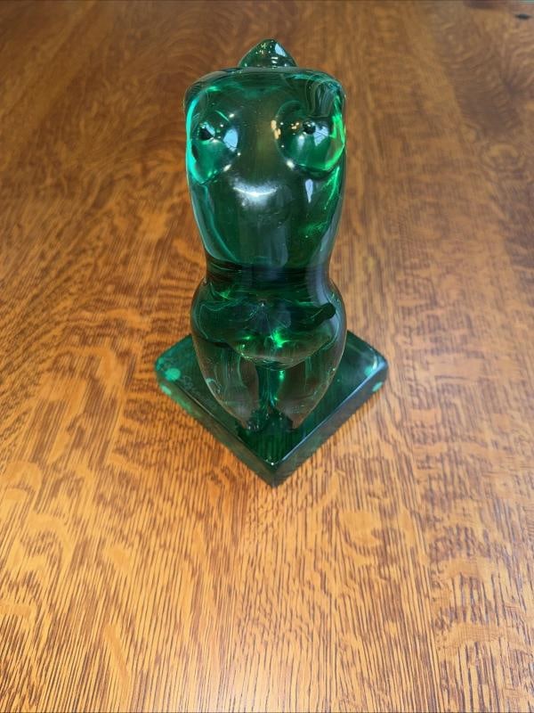 PINO SIGNORETTO Signed Murano At Glass Sculpture~(8.5"H x 4.5"W) - 2