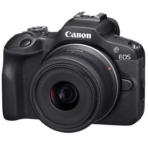 Canon EOS R100 Mirrorless Camera + RF-S 18-45mm F4.5-6.3 IS STM Lens Kit Bundle - 4