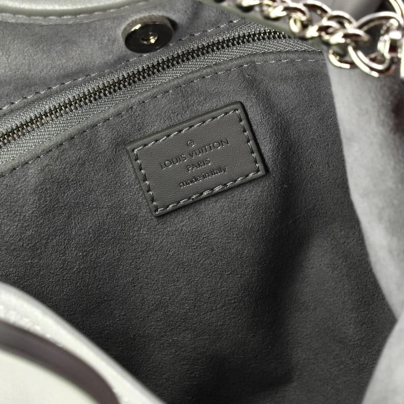 Louis Vuitton CarryAll Cargo Hobo Leather with Monogram Canvas PM - 6