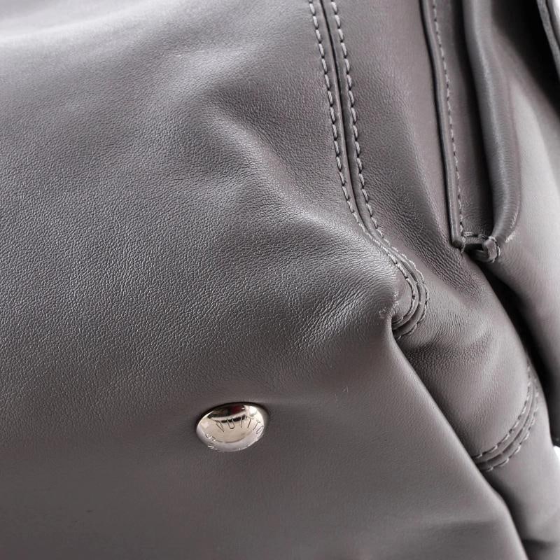 Louis Vuitton CarryAll Cargo Hobo Leather with Monogram Canvas PM - 8