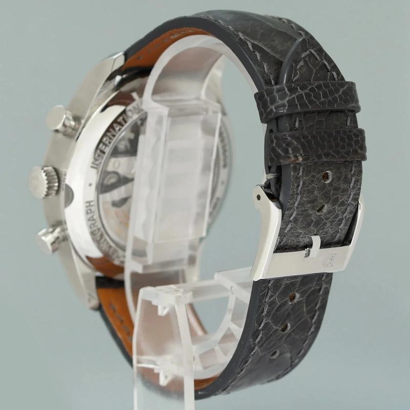 PAPERS MINT IWC Portofino Chronograph IW390404 Grey Leather 42mm Watch Box - 4