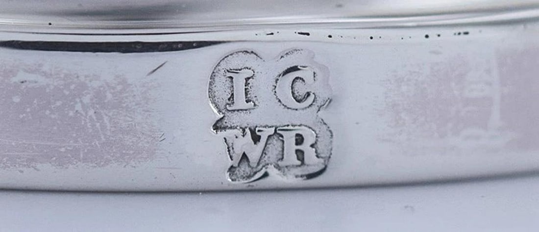 1805-1818 Fab set 4 English Georgian Sterling Silver Round Open Salt Cellars - 9