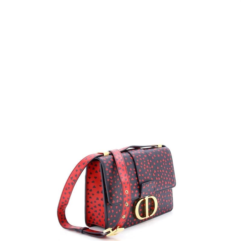 Christian Dior 30 Montaigne Flap Bag Printed Leather - 2