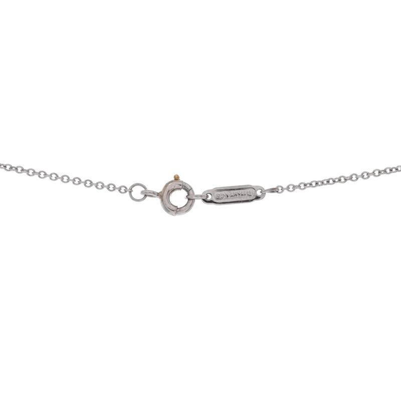 Tiffany & Co. Flower Pendant Necklace Platinum and Diamonds - 3