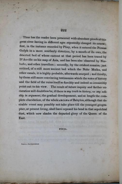 Claudius James Rich / Astronomy and Ancient History of the Ruins of Babylon - 20