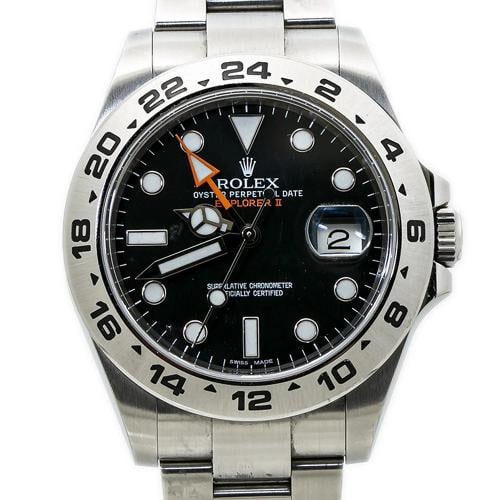 Rolex Explorer II 216570 SS Oyster Automatic White Dial Men's 42mm (1 of 4)
