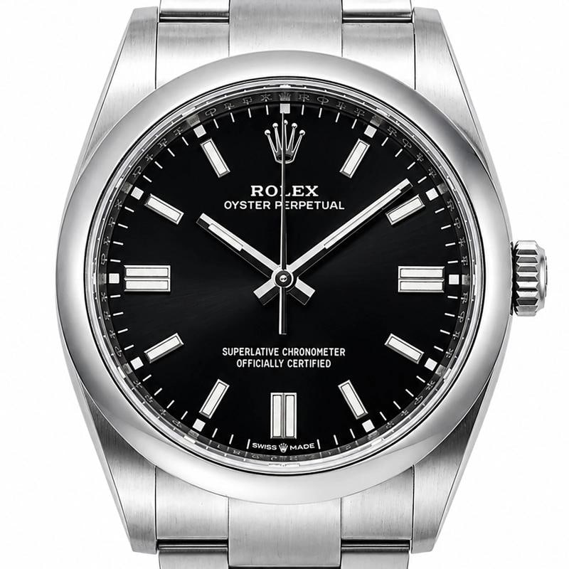 Rolex Oyster Perpetual 126000 MINT 2021 Card Oyster Black Dial Unisex Watch 36mm - 2