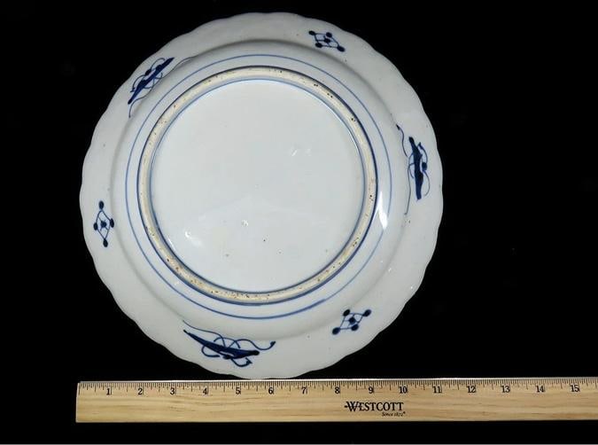 Antique Japanese Imari Dragon Flower Charger Round Tray Plate Platter - 7