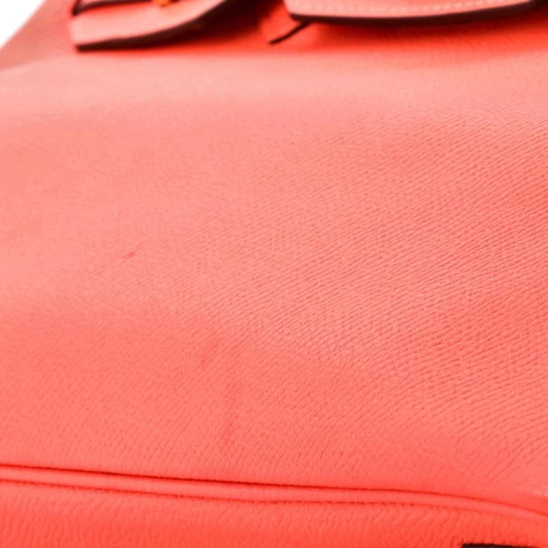 Hermes Birkin Handbag Red Epsom with Gold Hardware 30 - 8