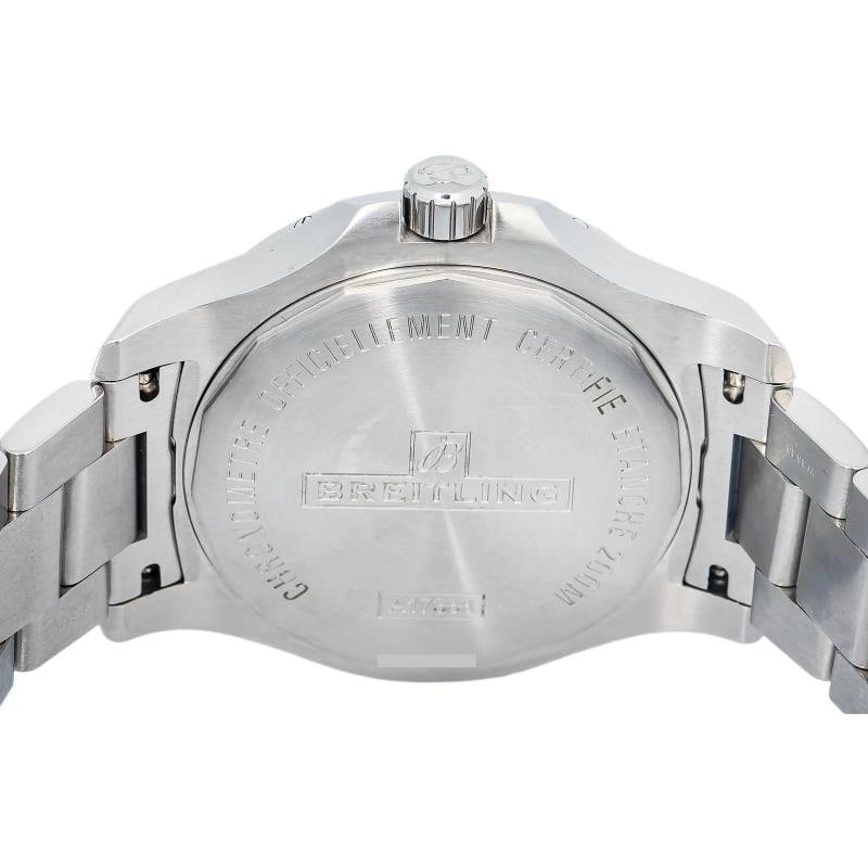 Breitling Chronomat Colt A17388 Complete SS Colt Blue Dial Automatic Watch 44mm - 6