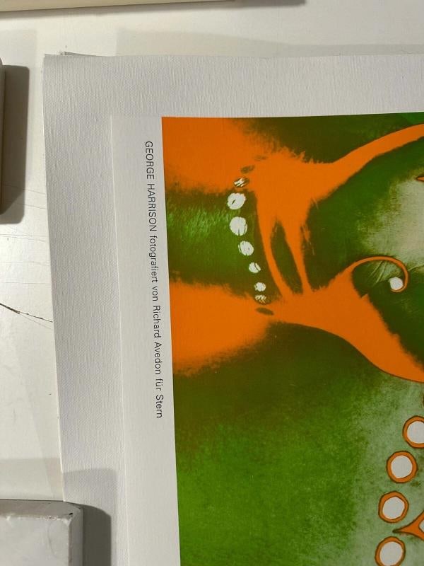Beatles Set of 4 Posters Richard Avedon 1967 Original Printing Linen Stern - 11