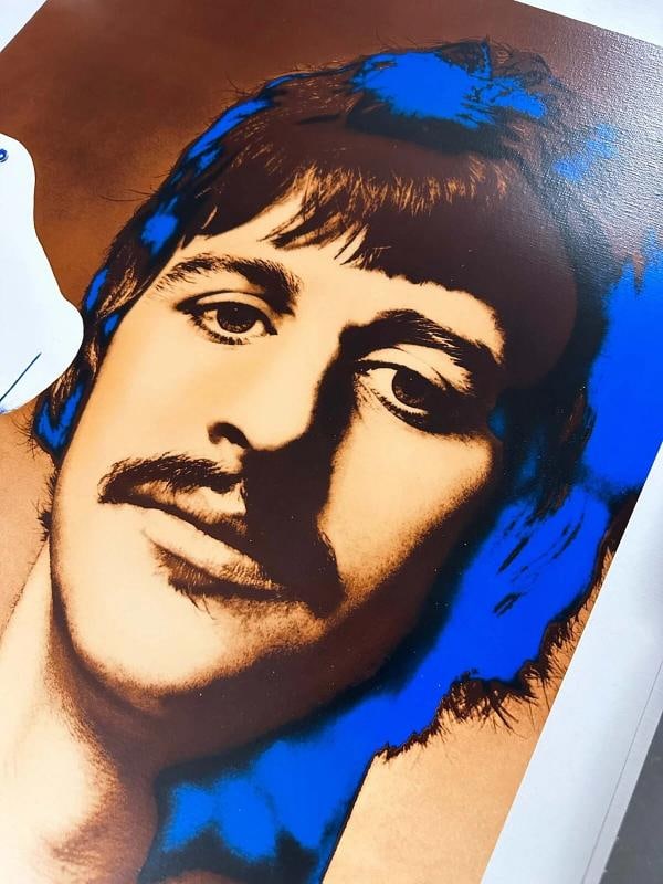 Beatles Set of 4 Posters Richard Avedon 1967 Original Printing Linen Stern - 19