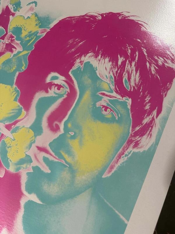Beatles Set of 4 Posters Richard Avedon 1967 Original Printing Linen Stern - 20