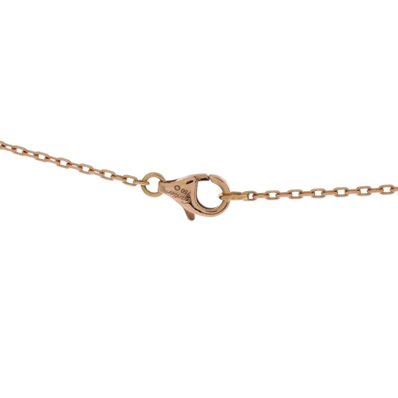 Cartier Trinity de Cartier Heart Pendant Necklace 18K Tricolor Gold with Pave - 3