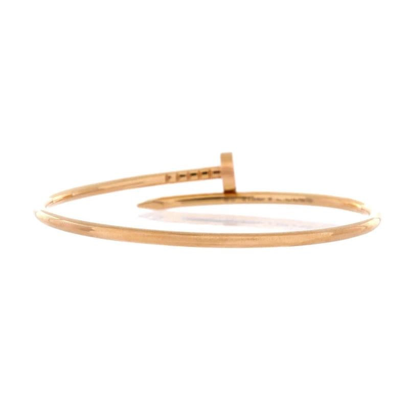 Cartier Juste un Clou Bracelet 18K Rose Gold Small - 2