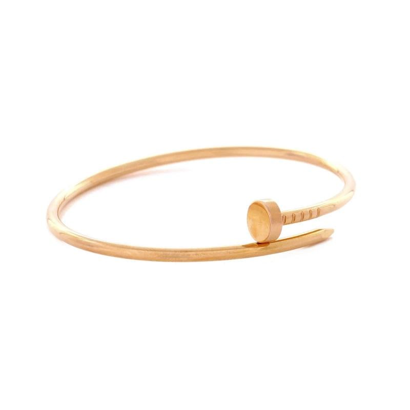 Cartier Juste un Clou Bracelet 18K Rose Gold Small - 3