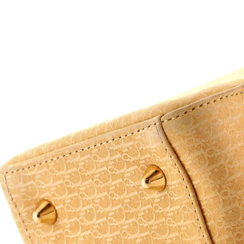 Christian Dior Vintage Lady Dior Bag Diorissimo Suede Medium - 5