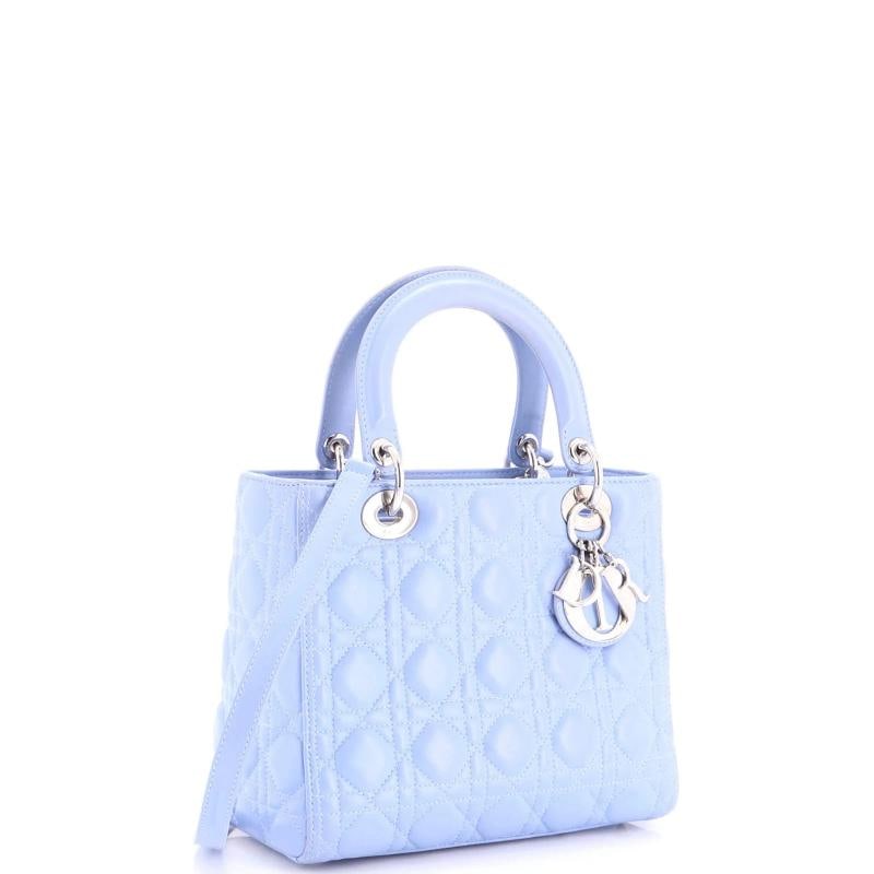Christian Dior Lady Dior Bag Cannage Quilt Lambskin Medium - 2