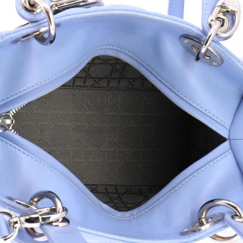 Christian Dior Lady Dior Bag Cannage Quilt Lambskin Medium - 5