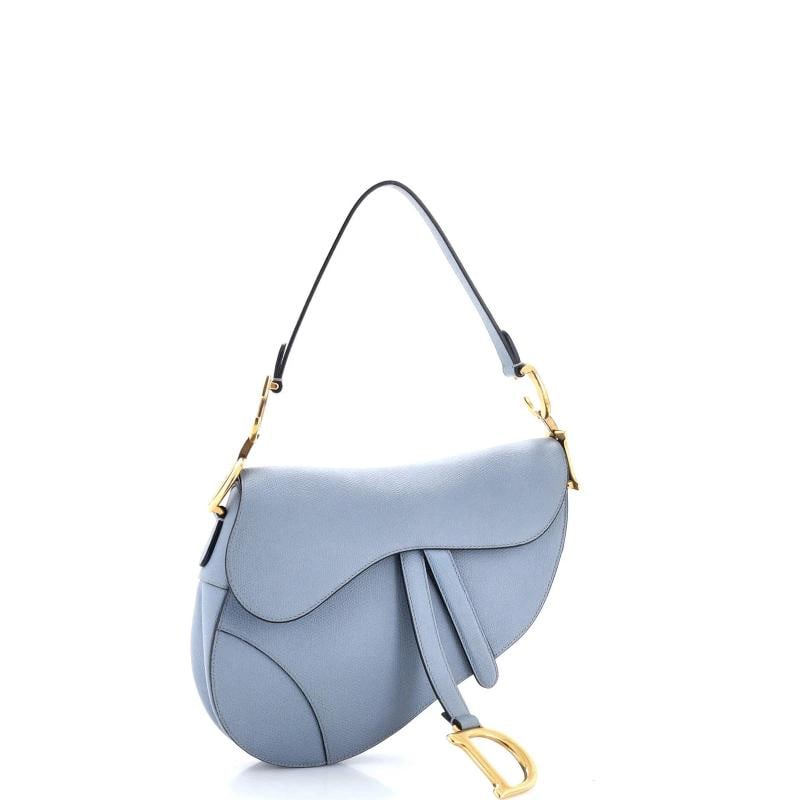Christian Dior Saddle Handbag Leather Medium - 2