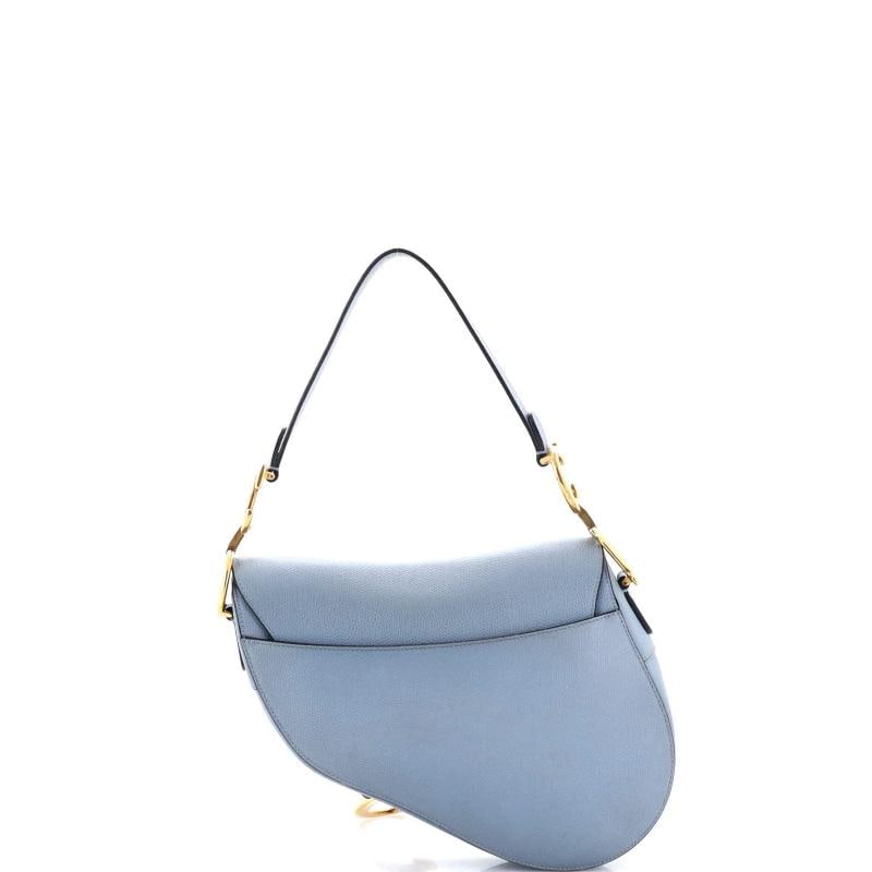 Christian Dior Saddle Handbag Leather Medium - 3