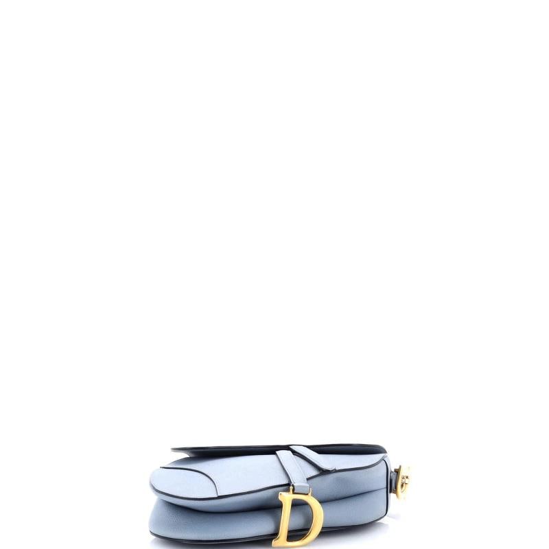 Christian Dior Saddle Handbag Leather Medium - 4