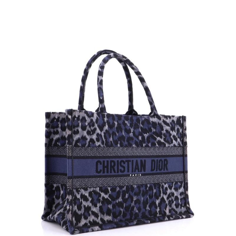 Christian Dior Book Tote Mizza Embroidered Canvas Medium - 2