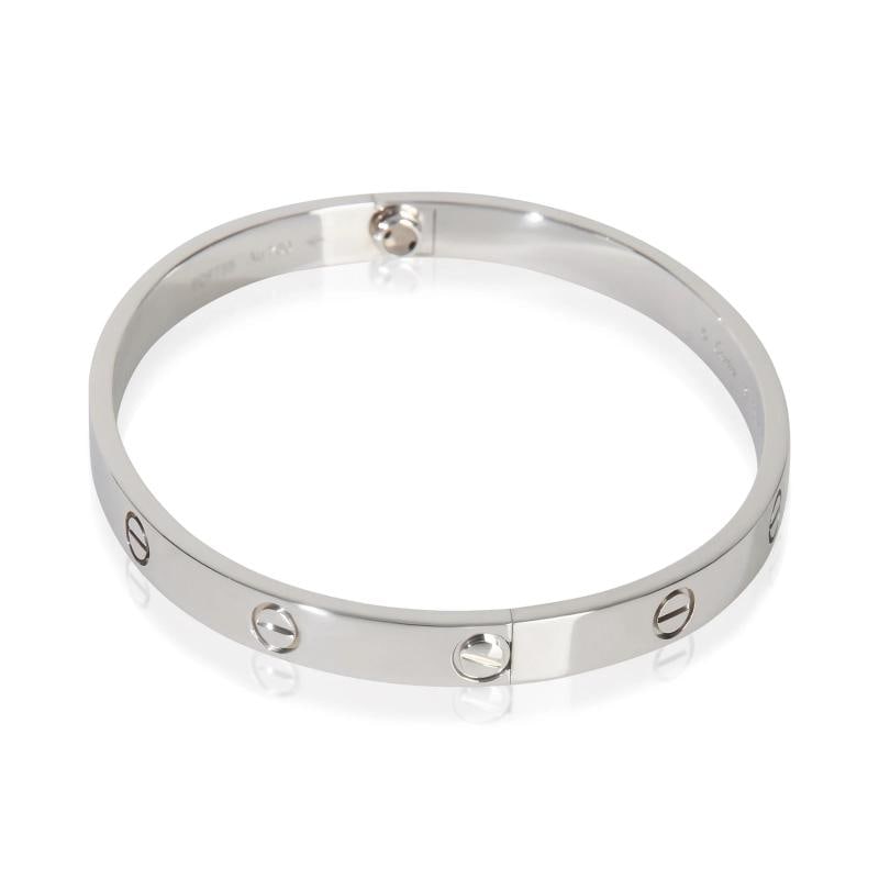 Cartier White Gold Love Bracelet - 2