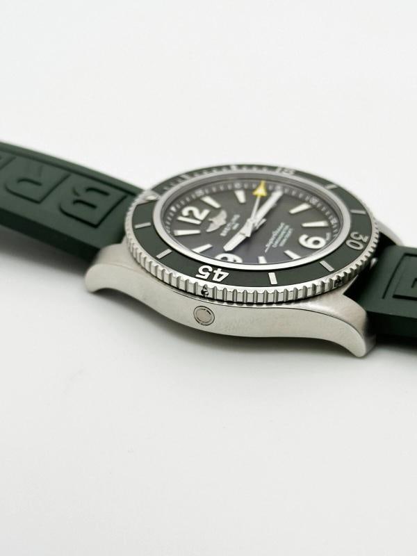 Breitling Superocean Automatic 44 A17367 Green Dial Stainless Steel Box Paper - 6