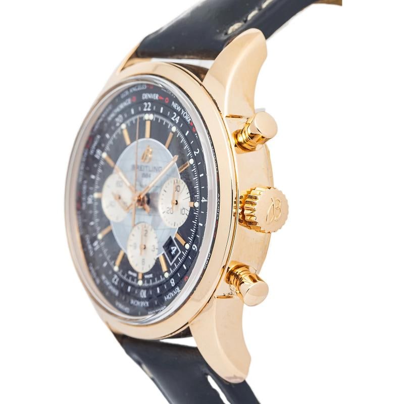Breitling Transocean Unitime RB0510U4/BB63 Complete RG black Dial Auto Men 46MM - 3