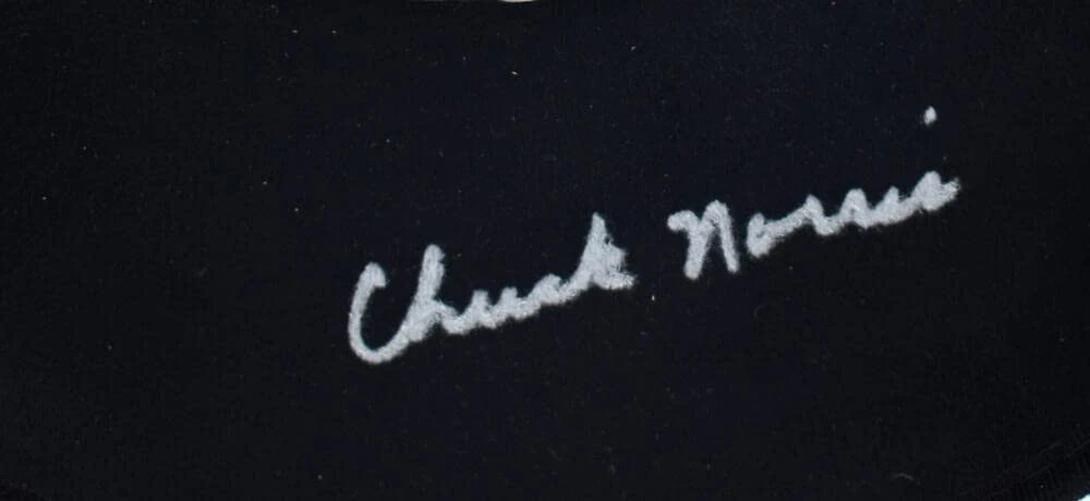 Chuck Norris Autographed Black Cowboy Hat - JSA W *Silver - 6
