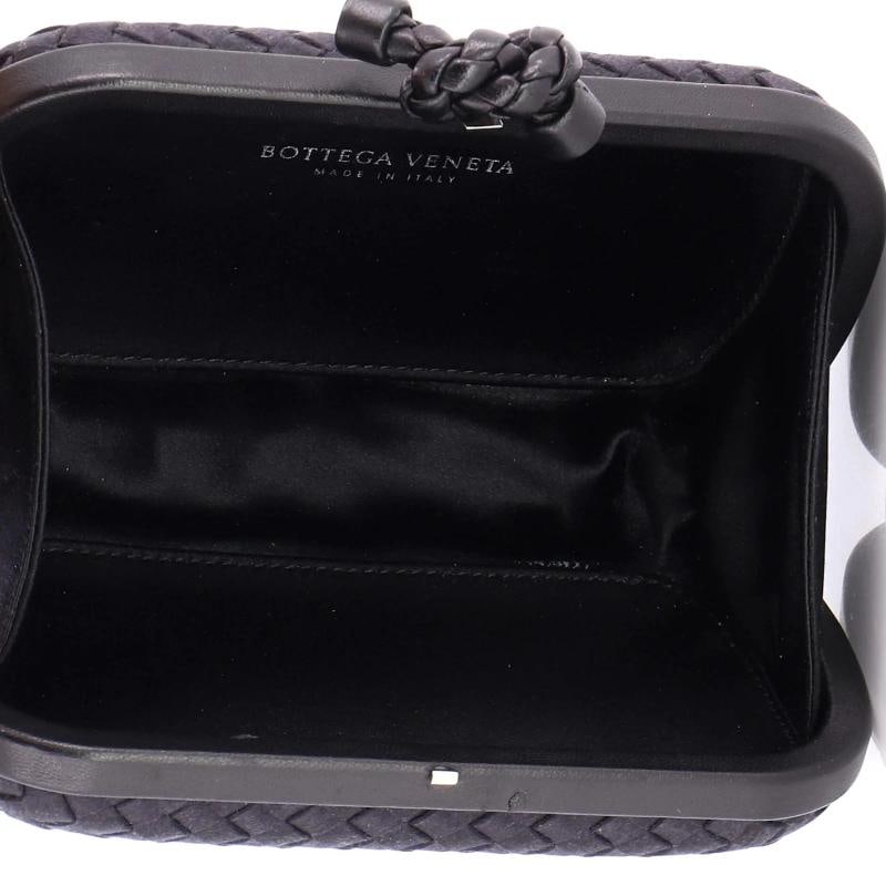 Bottega Veneta Box Knot Clutch Intrecciato Satin Small - 5