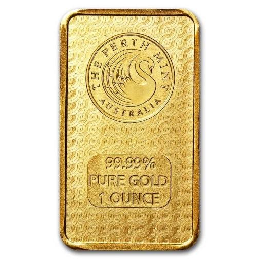 2024 1 oz Gold Bar - Perth Mint Lunar Dragon (In Assay) - 4