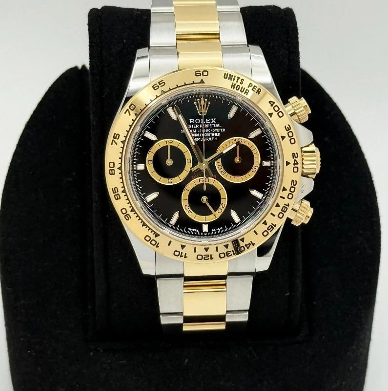 2024 Rolex Daytona 126503 Black Dial 18K Yellow Gold Stainless Steel Box Paper - 3