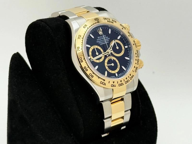 2024 Rolex Daytona 126503 Black Dial 18K Yellow Gold Stainless Steel Box Paper - 4