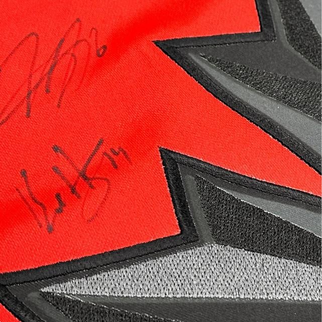 2026 Team Canada Olympics Signed Jersey JSA McDavid Crosby McKinnon Celebrini - 11