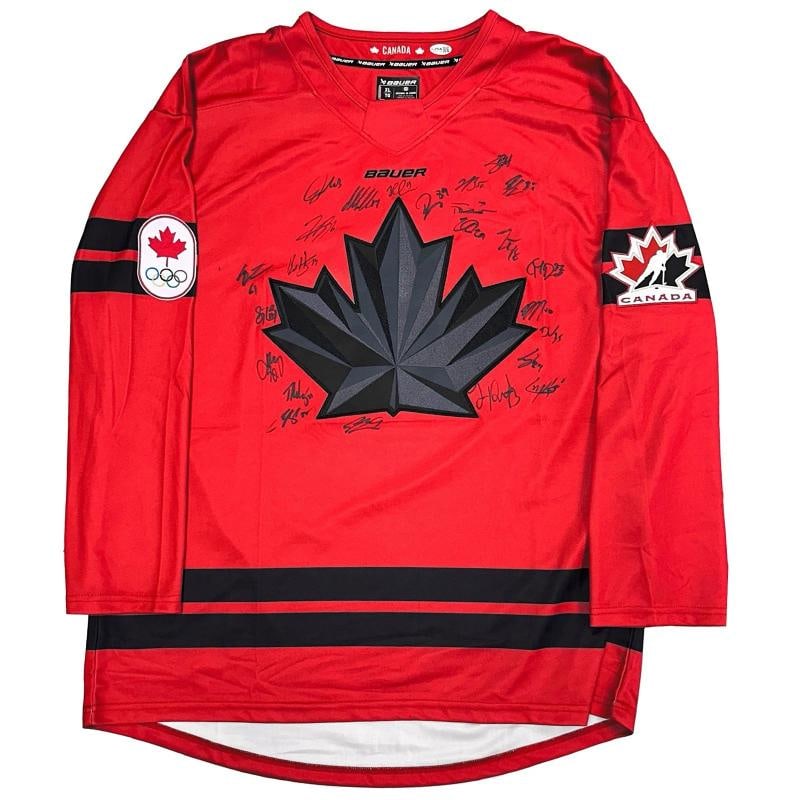 2026 Team Canada Olympics Signed Jersey JSA McDavid Crosby McKinnon Celebrini: Sport: Hockey,Player: Connor McDavid,Signed: Yes,Original/Reprint: Original,Autograph Authentication: James Spence Authentication (JSA),Product: Jersey,Team: Canada,Event/Tournament: 2026 Olympics,Cou