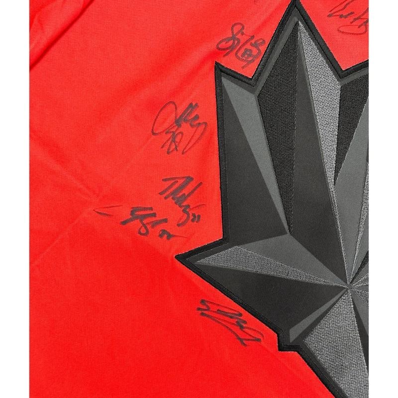 2026 Team Canada Olympics Signed Jersey JSA McDavid Crosby McKinnon Celebrini - 2