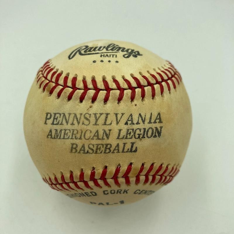 Stan Coveleski Single Signed Baseball Beckett COA - 2