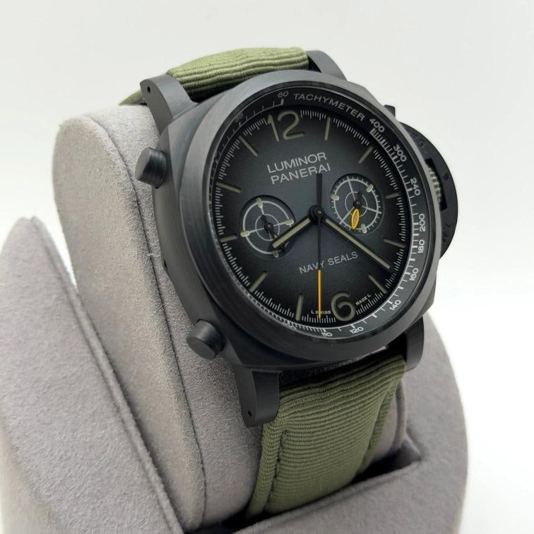 Panerai Luminor Chrono Navy Seals Carbotech PAM01419 PAM 1419 Travel Box - 3