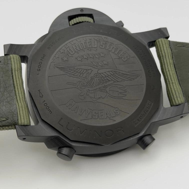 Panerai Luminor Chrono Navy Seals Carbotech PAM01419 PAM 1419 Travel Box - 6