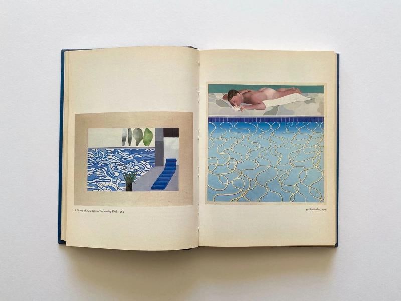 DAVID HOCKNEY RARE 1981 1ST EDTN COLLECTOR'S LITHO PRINT HARDCOVER POP ART BOOK - 5