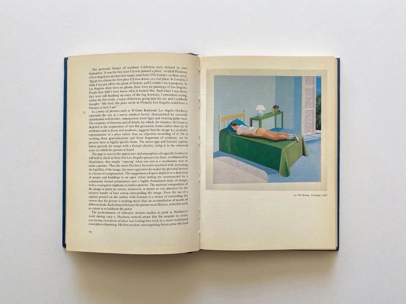 DAVID HOCKNEY RARE 1981 1ST EDTN COLLECTOR'S LITHO PRINT HARDCOVER POP ART BOOK - 6