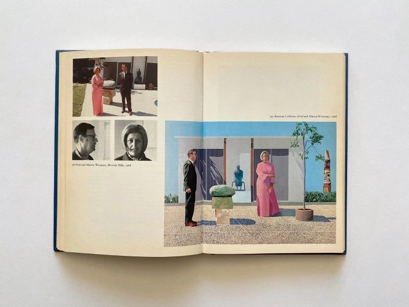 DAVID HOCKNEY RARE 1981 1ST EDTN COLLECTOR'S LITHO PRINT HARDCOVER POP ART BOOK - 7