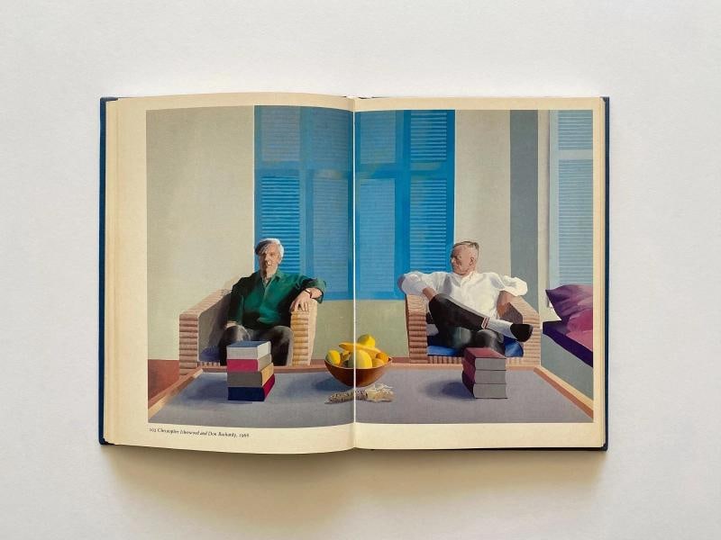 DAVID HOCKNEY RARE 1981 1ST EDTN COLLECTOR'S LITHO PRINT HARDCOVER POP ART BOOK - 8