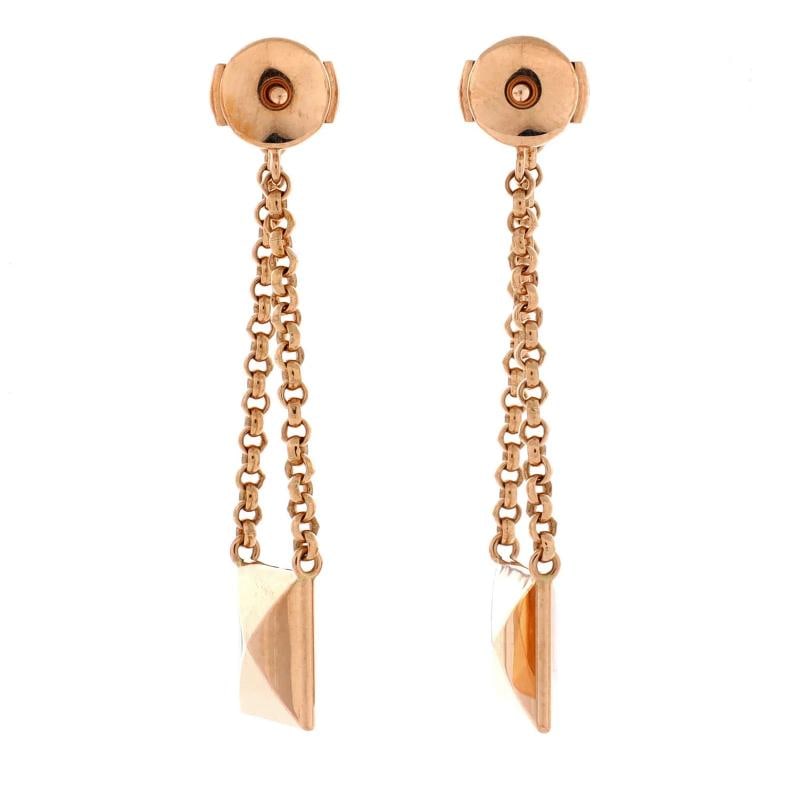 Hermes Clou D'H Drop Earrings 18K Rose Gold - 4