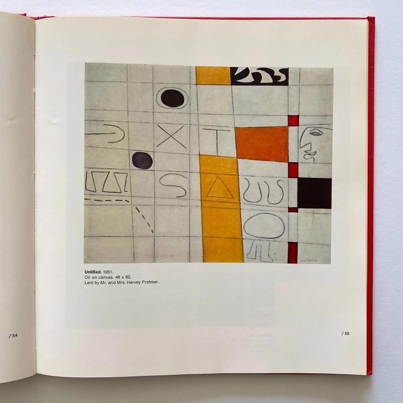 ADOLPH GOTTLIEB RARE 1968 1ST ED MCM LITHOGRAPH PRINT HARDCOVER EXHIBITION BOOK - 11