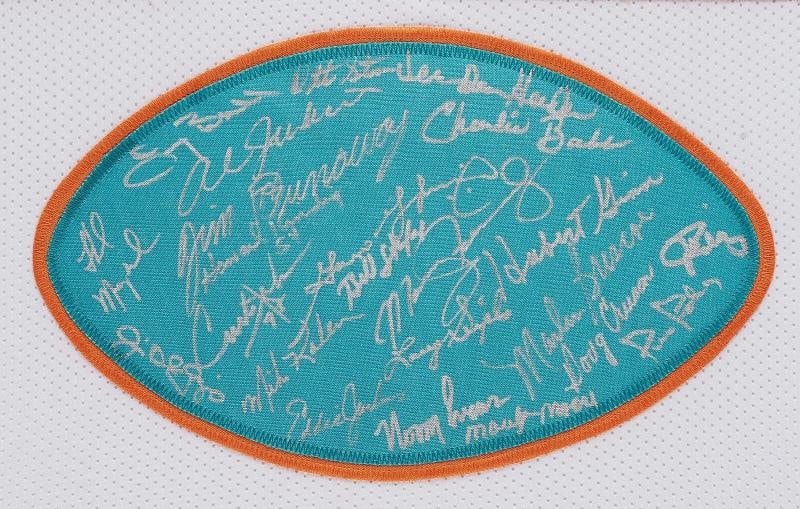 1972 Miami Dolphins Super Bowl Champs Perfect Season Team Signed Jersey Beckett - 4