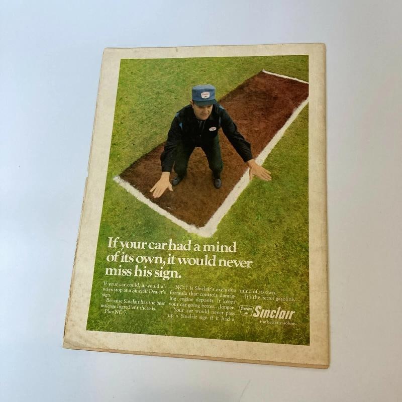 Nolan Ryan Rookie Signed Vintage 1968 New York Mets Program With JSA COA - 5