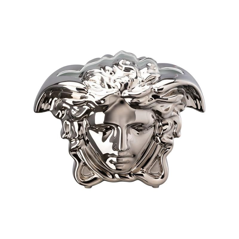Versace Rosenthal Medusa Grande Vase 21 cm(8.27") Silver-: Condition: New: A brand-new, unused, unopened, undamaged item in its original packaging (where packaging is applicable). Packaging should be the same as what is found in a retail store, unless the ite
